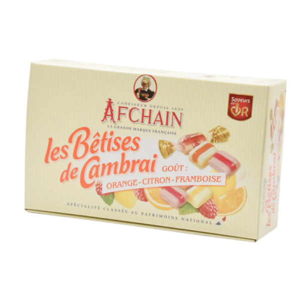 coffret betise de cambrai aux fruits afchain 250g