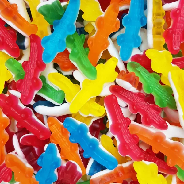 crocodile haribo bonbon gelifie 100g