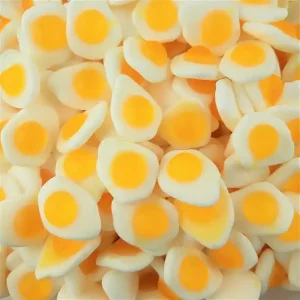 oeuf au plat haribo bonbon gelifie 100g